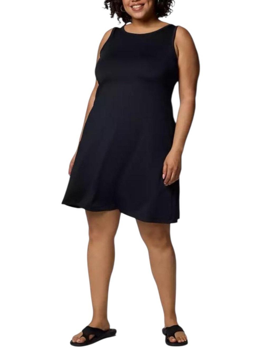 Columbia Women's Chill River Black Sleeveless Activewear Dress Size 1X